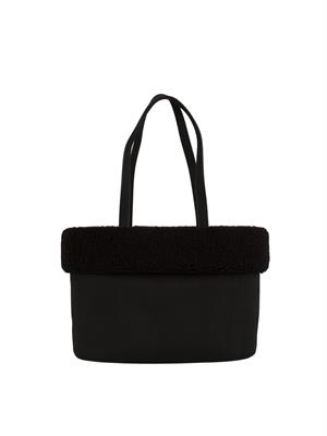 BORSA A SPALLA LOVE MOSCHINO NERO in DONNA