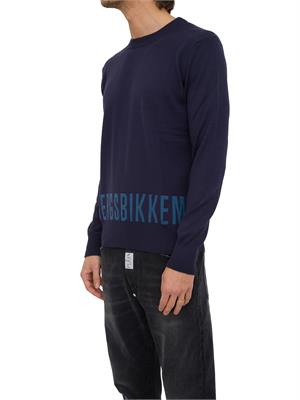 MAGLIA BIKKEMBERGS BLU in UOMO