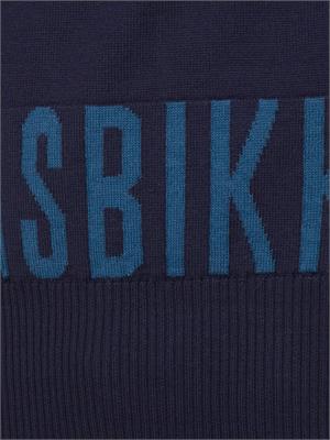 MAGLIA BIKKEMBERGS BLU in UOMO