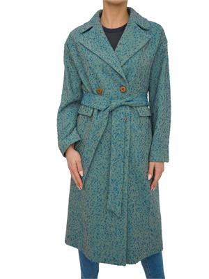 CAPPOTTO NENETTE TURCHESE in DONNA