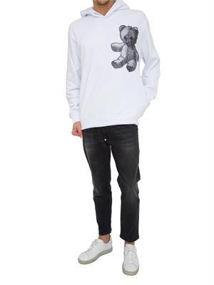 FELPA PHILIPP PLEIN BIANCO in UOMO