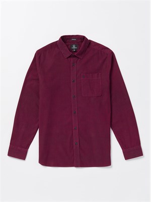 VOLCOM A0532307 Cam Wine Zander Rosso Uomo in Abbigliamento