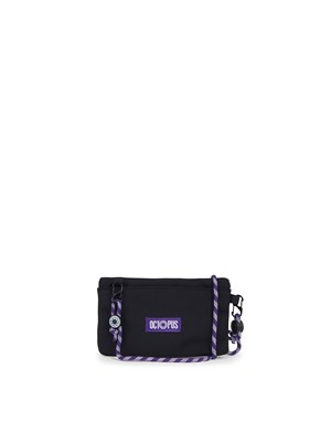 IUTER-OCTOPUS Crvrobgp07 Shoulder Pouch Viola-Bianco Uomo in Accessori