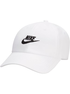 NIKE - Club, Cappellino Unisex - Adulto White/Black Unisex in Accessori