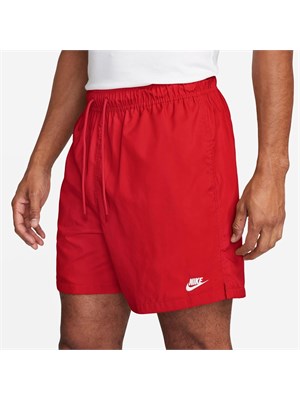 NIKE - M Nk Club Flow Short, Pantaloncini Uomo University Red/White Uomo in Abbigliamento