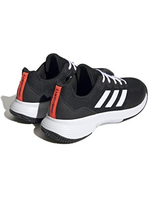 ADIDAS Gamecourt 2M, Scarpe Da Tennis Uomo Core Black Ftwr White Solar Red Uomo in Scarpe