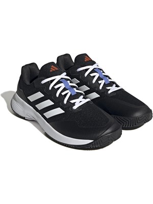 ADIDAS Gamecourt 2M, Scarpe Da Tennis Uomo Core Black Ftwr White Solar Red Uomo in Scarpe