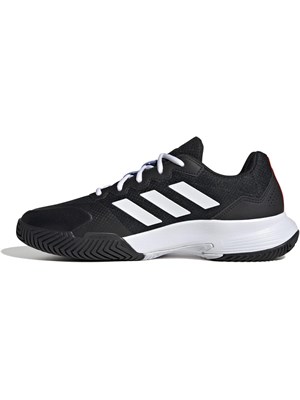 ADIDAS Gamecourt 2M, Scarpe Da Tennis Uomo Core Black Ftwr White Solar Red Uomo in Scarpe