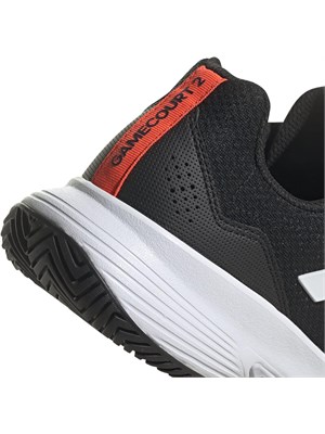 ADIDAS Gamecourt 2M, Scarpe Da Tennis Uomo Core Black Ftwr White Solar Red Uomo in Scarpe