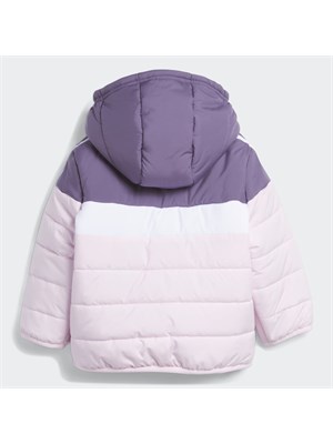 ADIDAS Il6100 Pnk Prpl Jkt Capp Viola Bambino in Abbigliamento