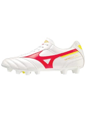 MIZUNO P1GA2313 64 Morelia Pro Md Bianco Uomo in Scarpe