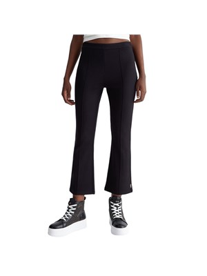 LIU JO Ta4073JS182 22222 Pant Jersey Nero Donna in Abbigliamento