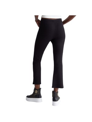 LIU JO Ta4073JS182 22222 Pant Jersey Nero Donna in Abbigliamento