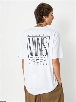 VANS Vn0008S9WHT1 Tee Original Bianco Uomo in Abbigliamento