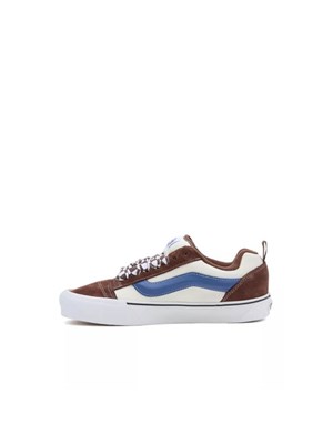 VANS Vn0009QCDMV1 Knuskool Mega Marrone-Bianco Uomo in Scarpe