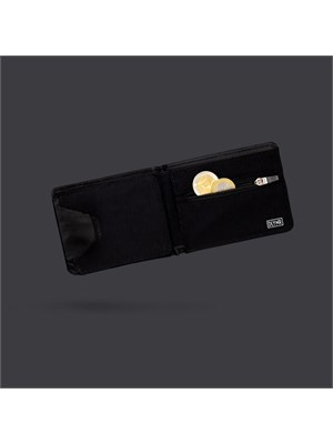 DOLLY NOIRE Wa518 Wallet Blk Reflective Nero Uomo in Accessori