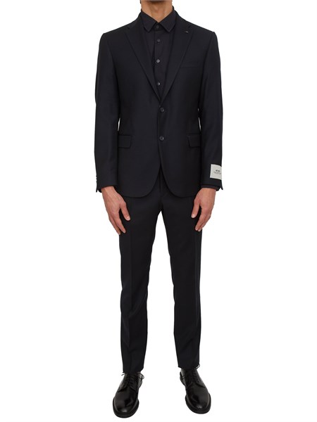 abito cc corneliani in lana vergine blu 267r452668557