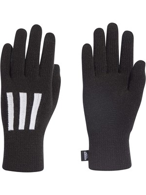 ADIDAS ADIDAS 3-Stripes Conductive, Gloves Unisex Adulto Black/White Unisex in Guanti