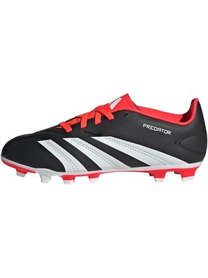 ADIDAS ADIDAS Predator.4 L Fxg J, Scarpe Da Ginnastica Unisex-Bambini E Ragazzi Core Black Ftwr White Solar Red Bambino in Calcio