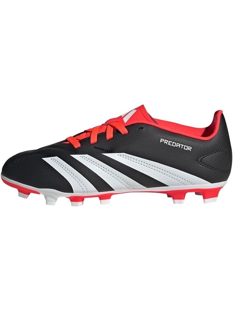 ADIDAS ADIDAS Predator.4 L Fxg J, Scarpe Da Ginnastica Unisex-Bambini E Ragazzi Core Black Ftwr White Solar Red Bambino