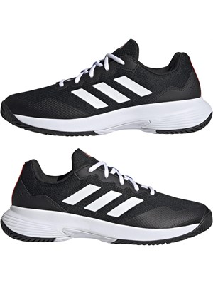 ADIDAS ADIDAS Gamecourt 2M, Scarpe Da Tennis Uomo Core Black Ftwr White Solar Red Uomo in Tennis