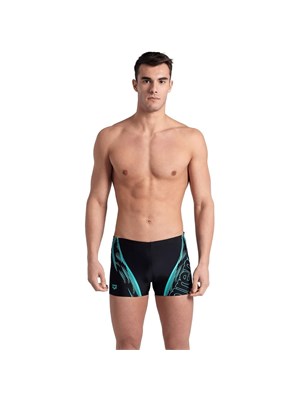 ARENA ARENA 005535 580 Boxer Graphic Nero Uomo in Costume