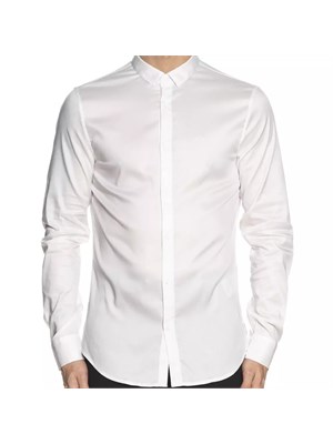 ARMANI EXCHANGE ARMANI EXCHANGE 8NZC49 Znyxz 1100 Camicia Bianco Uomo in Camicie