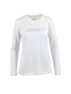 ARMANI EXCHANGE ARMANI EXCHANGE 6RYT49 Yj3RZ 1000 T-Shirt Bianco Donna in T-shirt