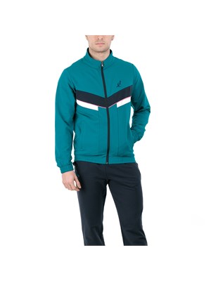 AUSTRALIAN AUSTRALIAN Swutu0066 184 Tuta Full Zip Verde-Nero Uomo in Tute