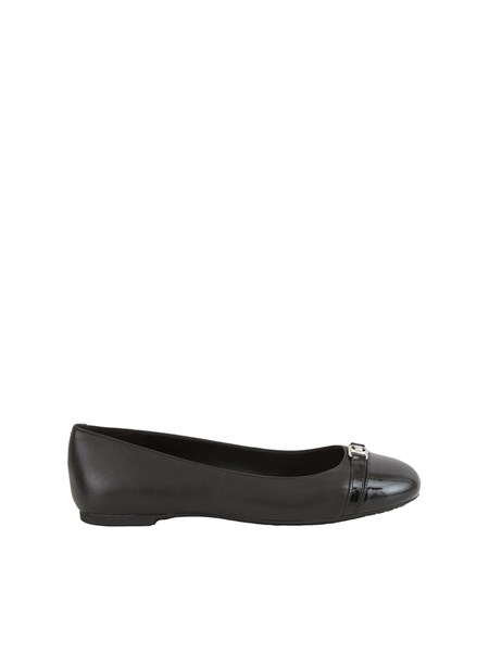 ballerine mandy di michael michael kors in pelle nera 40f5mafp1a