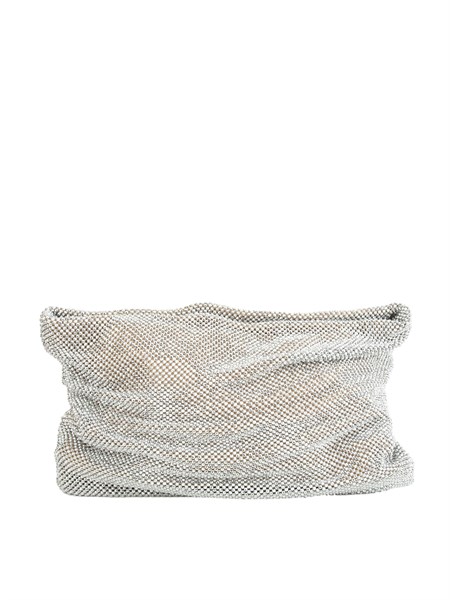 borsa a spalla poliestere donna twenty fourhaitch argento dunham