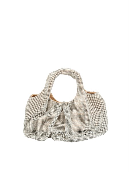 borsa a spalla poliestere donna twenty fourhaitch argento sidney