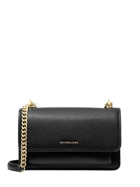 borsa claire michael michael kors donna in pelle nera 30t4gc7l3t