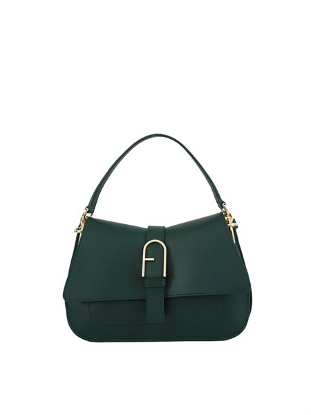 borsa furla flow m in pelle verde wb00996bx2045