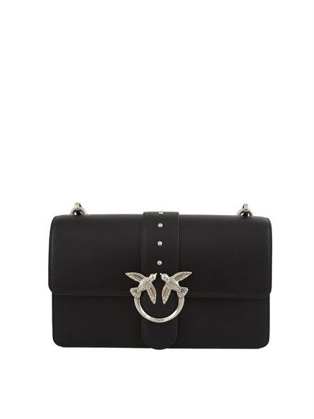 borsa media love bag one pinko in pelle nera 105857a0f1