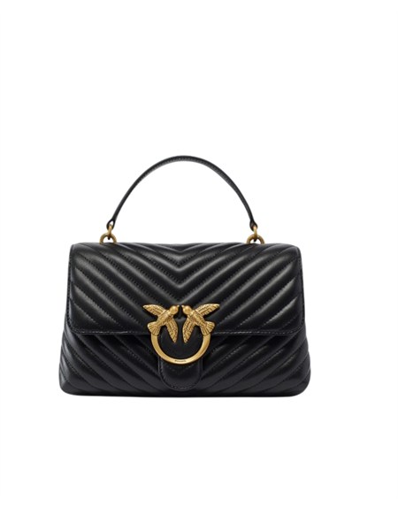 borsa pinko lady love bag puff in pelle nera 100043a0gk
