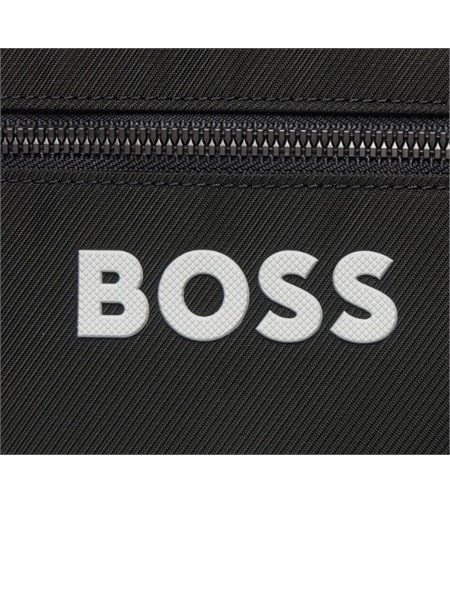 borsello boss uomo in tessuto tecnico nero catch 30 envelope50511930
