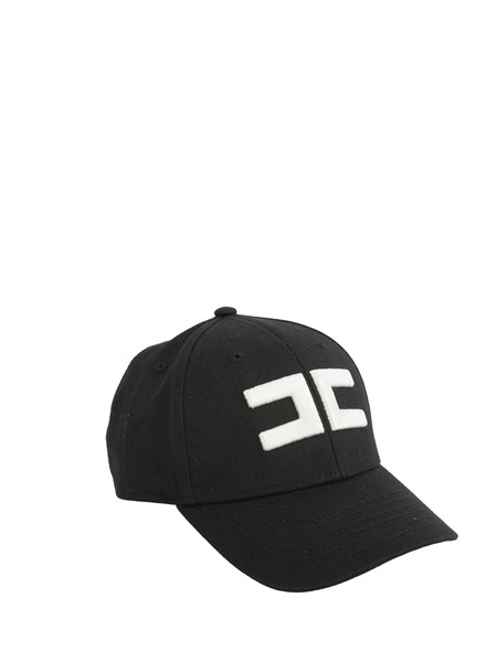 cappello donna elisabetta franchi nero cl06f51e2