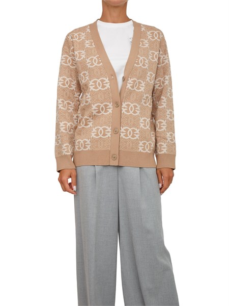 cardigan donna pinko cammello halfbreeda2yd