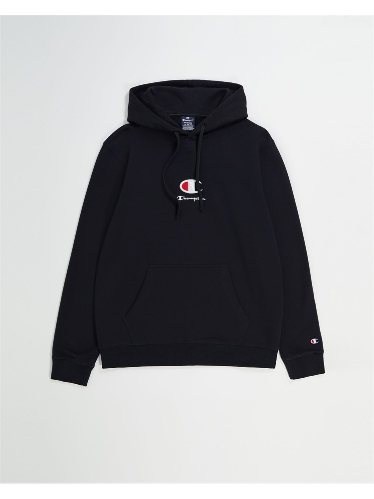 CHAMPION CHAMPION 219845 Kk001 Felpa Capp Nero Uomo