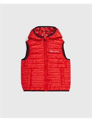 CHAMPION CHAMPION 306774 Rs032 Smanicato Capp Rosso Bambino in Gilet