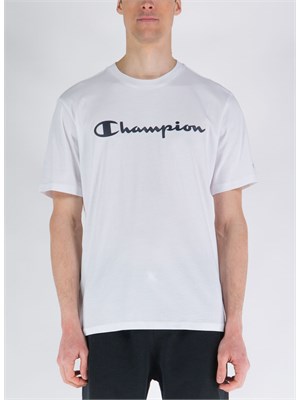 CHAMPION CHAMPION 218531 Ww001 T-Shirt Mc Bianco Uomo in T-shirt