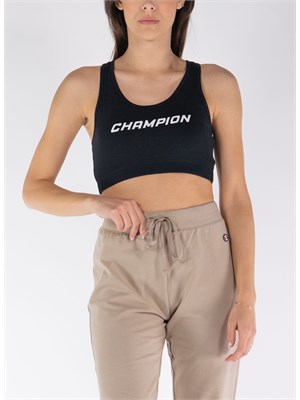 CHAMPION CHAMPION 117162 Kk001 Top Reggiseno Nero-Bianco Donna in Top