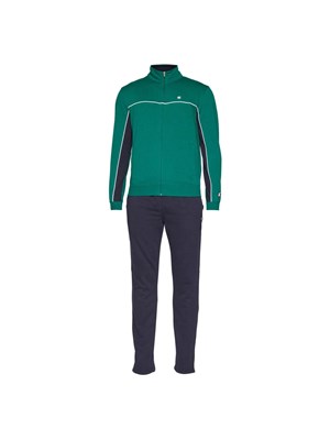 CHAMPION CHAMPION 219942 Gs571 Tuta Full Zip Verde-Nero Uomo in Tute