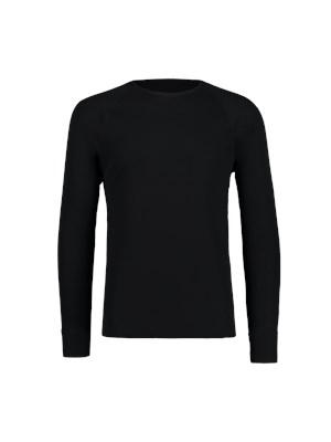 CMP CMP 3Y07256 U901 Maglia Termica Ml Nero Uomo in T-shirt