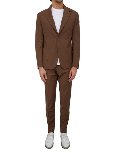 completo uomo bottega marchigiana marrone capriwool