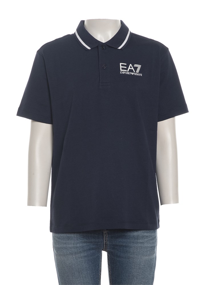 EA7 EMPORIO ARMANI EA7 EMPORIO ARMANI 8NBF51 Bj02Z 1554 Polo Blu Bambino