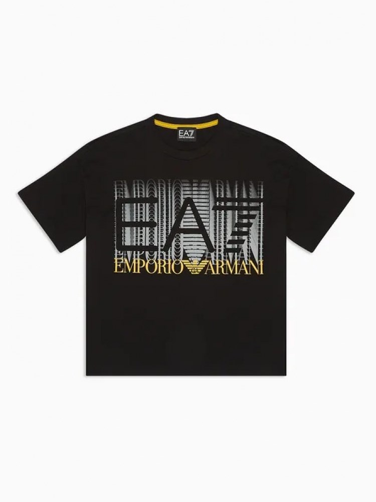 EA7 EMPORIO ARMANI EA7 EMPORIO ARMANI 3DBT59 Bj02Z 1200 T-Shirt Nero Bambino