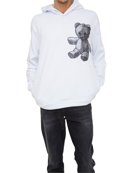 felpa uomo philipp plein bianco mjb3114pjo002n