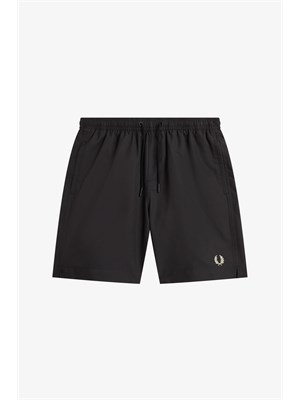 FRED PERRY FRED PERRY S8508 253P Swimshort Nero Uomo in Pantalone